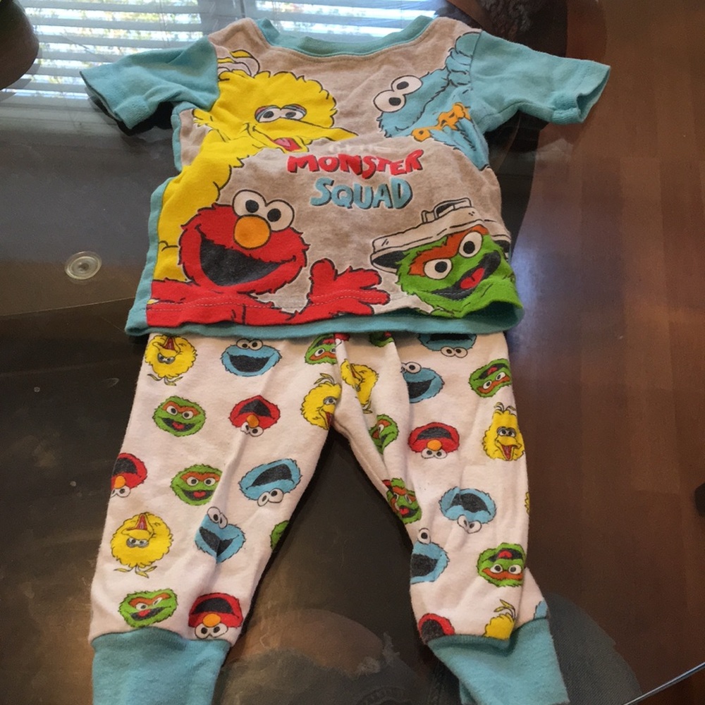 Sesame Street pajama set